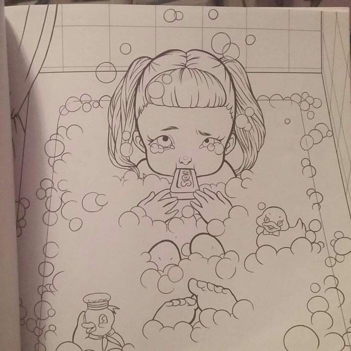 Melanie martinez coloring book