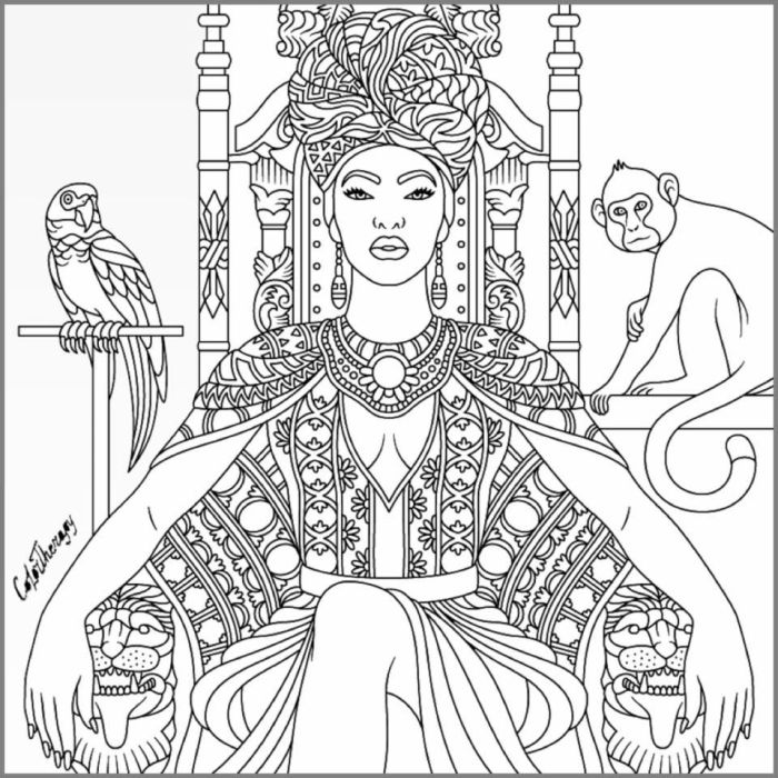 Anime goddess coloring pages