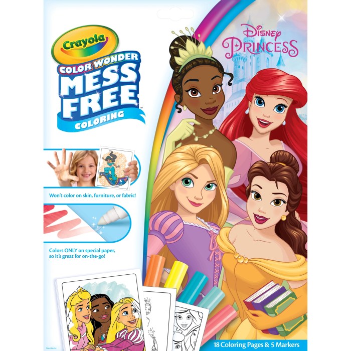 Princess coloring book free