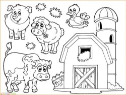 Farm Animals Coloring Book PDF Fun for Little Ones