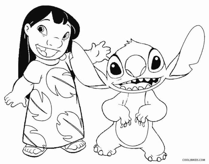 Lilo & stitch coloring book