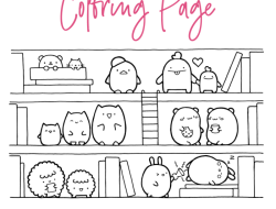 Cute Kawaii Animals Coloring Pages A Creative Explosion