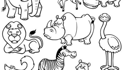 Animal Coloring Books for Kids with Markers