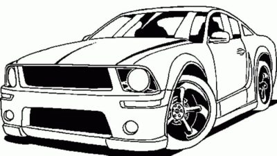 Car Coloring Book Pages A Creative Journey