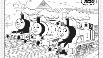 Thomas & friends coloring book