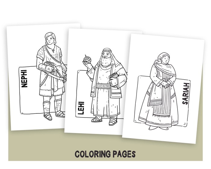 Coloring page book of mormon