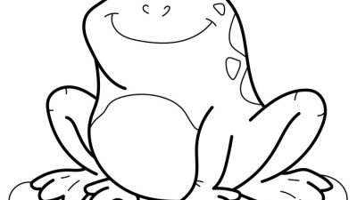 Toddler animal coloring pages