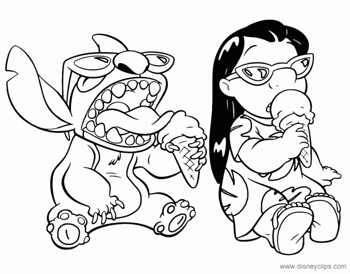 Lilo & stitch coloring book