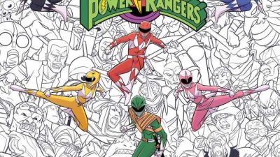 Power rangers coloring book