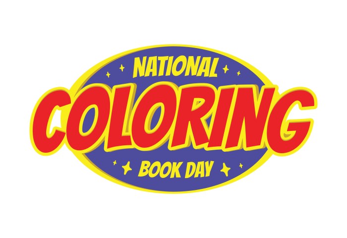 National coloring book day