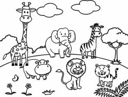 Printing Coloring Pages of Animals A Comprehensive Guide