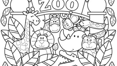 Animal Coloring Pages Free for Kids