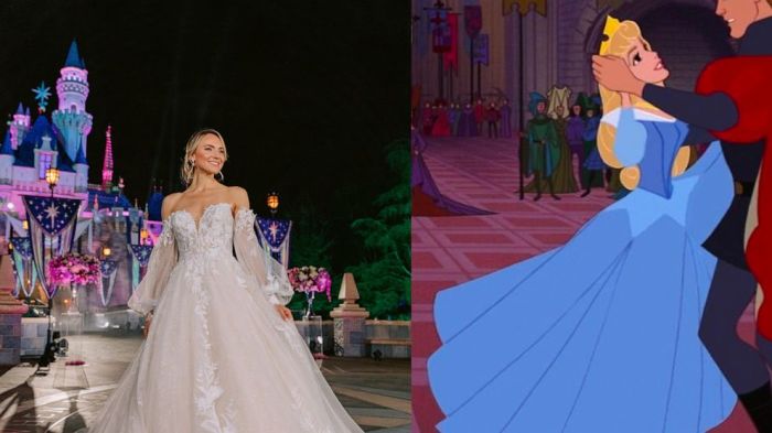 Disney cinderella wedding dress