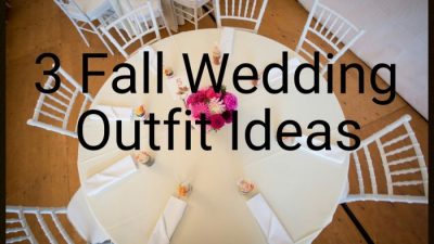 Dressing for a Fall Wedding A Style Guide