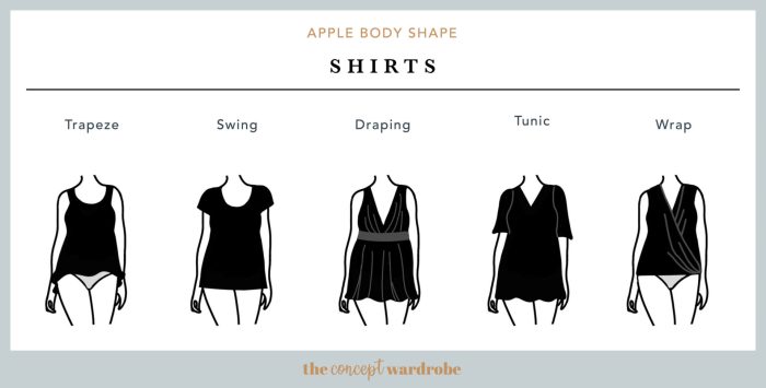 Wedding dress for apple body type