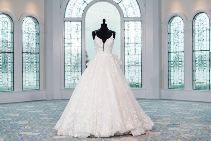 Wedding dress snow white