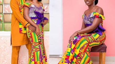 Elegant african dresses for weddings