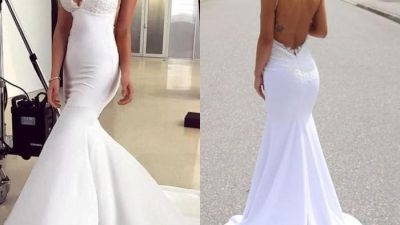 Inexpensive beach wedding dresses