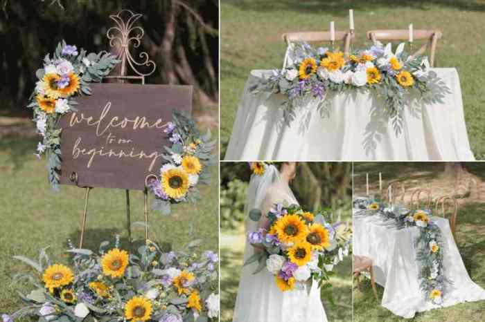 Sunflower dresses for wedding