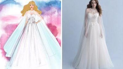 Disney princess wedding dress