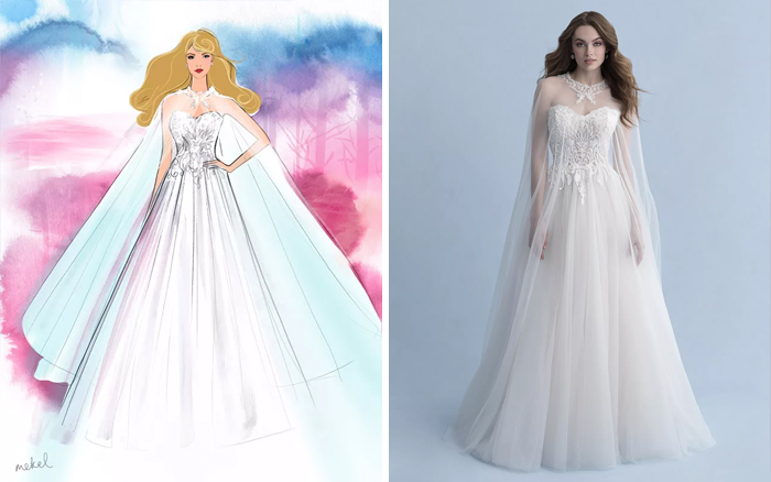 Disney princess wedding dress