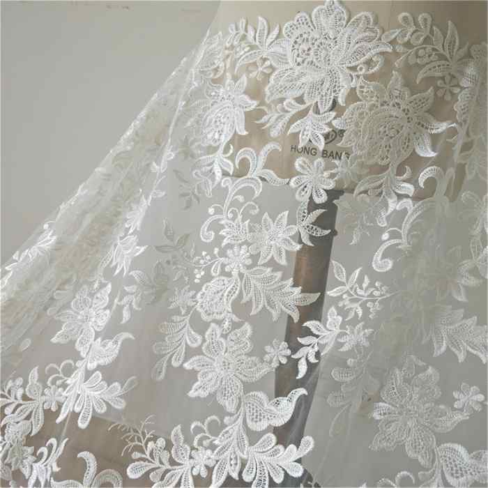 Wedding dress fabric types