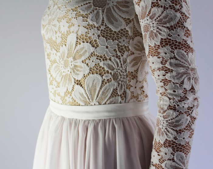 Lace top wedding dresses