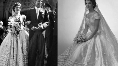 Wedding dress jacqueline kennedy