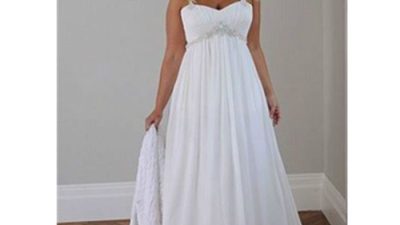 Summer plus size wedding dresses