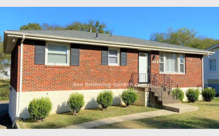 Houses for rent in nashville tn