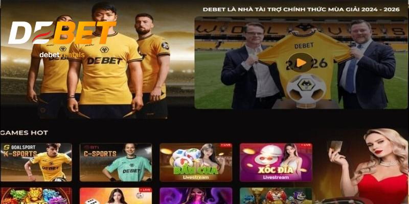 DEBET 8 Giới thiệu nhà cái Debet