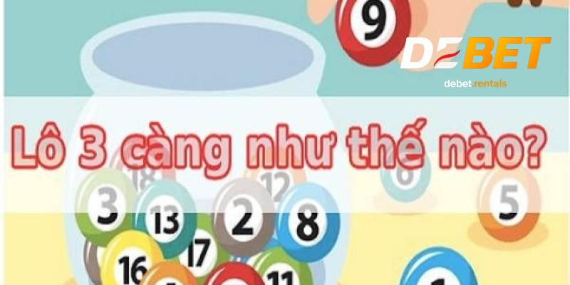 Lô 3 càng DeBet
