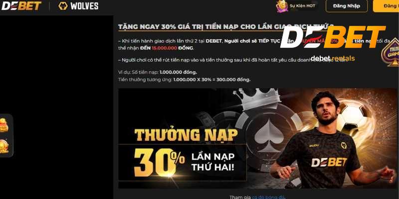 Lưu ý với khuyến mãi Debet